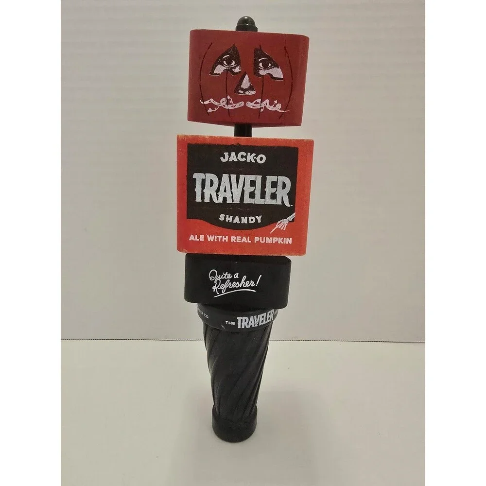 Traveler Jack-O Seasonal Shandy Pumpkin Beer Tap Handle